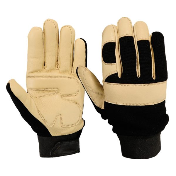 Premium Mechanic Gloves ST-5414 | Durable Leather Work Gloves – Sabri Trader